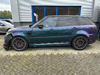 Voiture accidenté Land Rover Range Rover sport Range Rover Sport SVR 5.0 575PK Carbon Vol Opties 2019/2