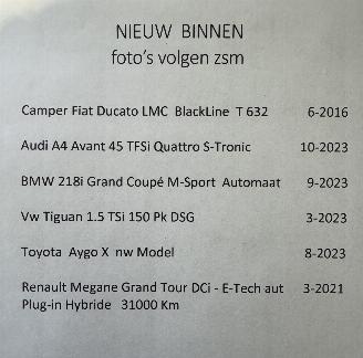 Damaged car Fiat Ducato Camper LMC   T632   Blackline 2016/6