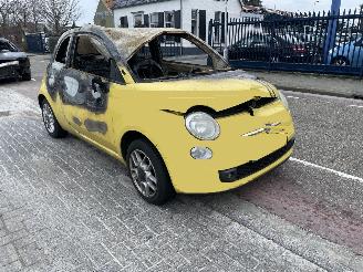 damaged commercial vehicles Fiat 500 1.2 2011/1