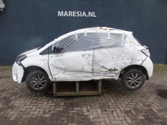 Coche siniestrado Toyota Yaris Yaris III (P13), Hatchback, 2010 / 2020 1.5 16V Hybrid 2018/5