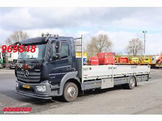 dañado camiones Mercedes Atego 1224 Machinetransport 72.080 km!! Euro 6 2015/7