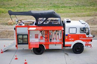 škoda dodávky Dodge Trafic Gastro Food Truck RG-13 Fire Service 1980/6