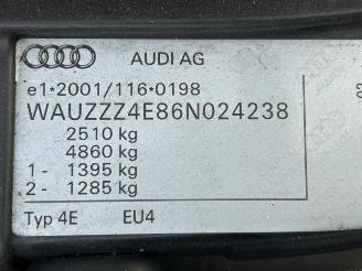 Audi A8 A8 (D3), Sedan, 2002 / 2010 6.0 W12 48V Quattro picture 13