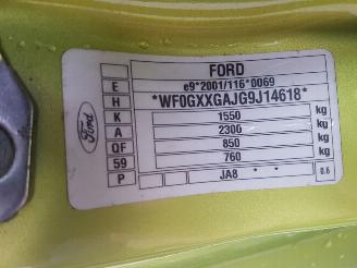 Ford Fiesta Groen Squeeze Met. Onderdelen Bumper Deur picture 14
