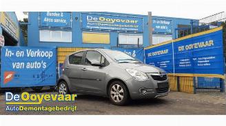 dañado vehículos comerciales Opel Agila Agila (B), MPV, 2008 / 2014 1.0 12V ecoFLEX 2010/9