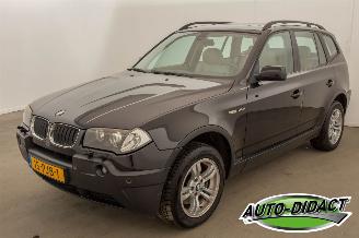damaged commercial vehicles BMW X3 3.0i Executive Automaat Pano LEER 2003/12
