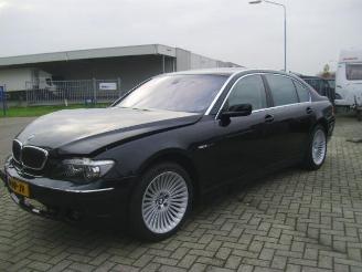 krockskadad bil auto BMW 7-serie 750 il limousine 2005/7