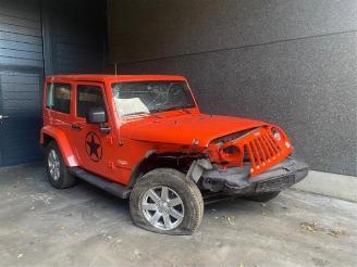 Coche accidentado Jeep Wrangler  2014