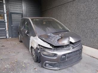 Voiture accidenté Citroën C4-picasso C4 Picasso (3D/3E), MPV, 2013 / 2018 1.6 BlueHDI 115 2017/7