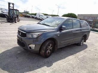 dommages fourgonnettes/vécules utilitaires Ssang yong Actyon 2.0  D   SPORTS II 2016/9